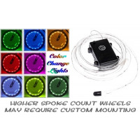 LED Halo Wheel Light Kit - Color Changing