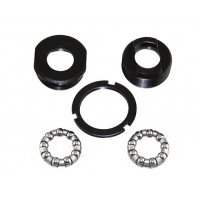 3 Piece Crank Threaded Bottom Bracket - Black