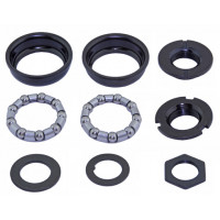 1 Piece Crank Bottom Bracket 51mm - Black