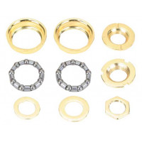 1 Piece Crank Bottom Bracket 51mm - Gold Tone