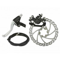 Front Diskette Brake Set - Black/Silver