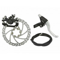 Rear Diskette Brake Set - Black/Silver