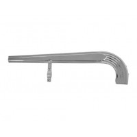 20 Inch Chain Guard w/Lines Adjustable - Chrome