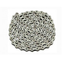YBN Single Speed Colored Link Chain - White/Chrome
