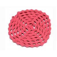 KMC Single Speed Colored Chain - Pink