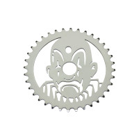 36T Clown Chainring - Chrome