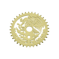 36T Mexican Eagle Chainring - Gold Tone
