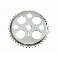 44T Lucky Seven Chainring 3/32 - Chrome