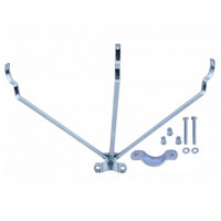 26 Inch Hollow Hub Trike Rear Fender Brace - Chrome