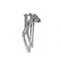 12 Inch Classic Straight Springer Fork - Chrome