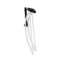 26 Inch Straight Springer Fork - White/Black
