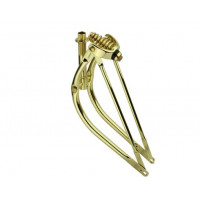 20 Inch Bent Springer Fork - Gold Tone