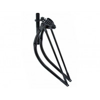 26 Inch Bent Springer Fork - Black