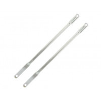 20 Inch Round Springer Fork Braces - Chrome