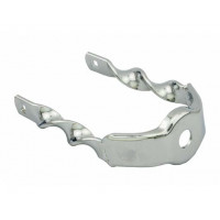 Flat Twisted Extended Springer Fork Crown - Chrome