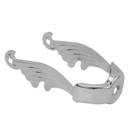 Wing Extended Springer Fork Crown - Chrome
