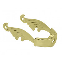 Wing Extended Springer Fork Crown - Gold Tone
