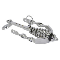 Springer Fork Slammer w/Flat Twisted Extended Crown - Chrome