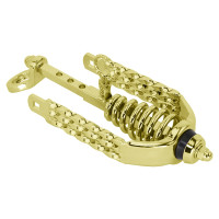 Springer Fork Slammer w/Triple Square Twisted Extended Crown - Gold Tone