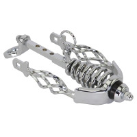 Springer Fork Slammer w/Cage Twisted Extended Crown - Chrome