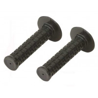Triangle Rubber BMX Grips - Black