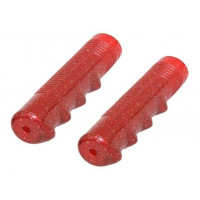 Classic Sparkle Low Rider Grips - Red/Glitter