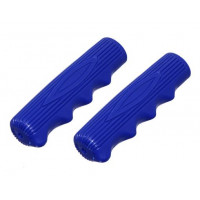 Retro Kraton Rubber Grips - Blue