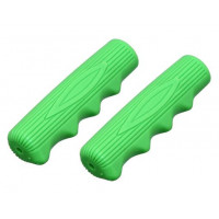 Retro Kraton Rubber Grips - Green
