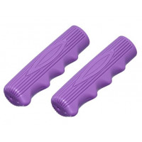 Retro Kraton Rubber Grips - Purple