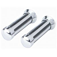 Custom Lines Grips - Black/Chrome