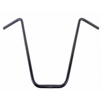 Dyno Style Bent Ape Handlebar 24 Inch Rise 22.2mm - Black