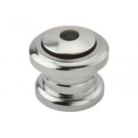 1 1/8 Inch Threadless Headset 34mm - Chrome