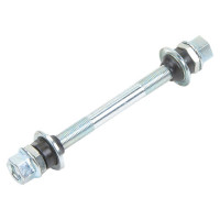 Axle Set Front 3/8x140mm - Chrome