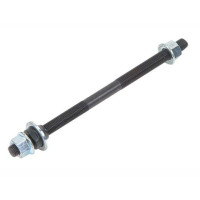 Axle Set Rear Coaster 3/8x175mm - Black