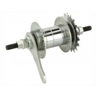72 Spoke Rear Coaster Wheel Hub - Chrome