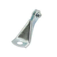 Bullet Headlight Bracket - Chrome