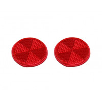 Mirror Reflectors - Red