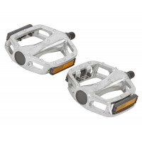 Alloy Platform Pedals 1/2 Inch - Silver