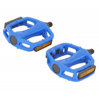 Alloy Platform Pedals 1/2 Inch - Blue