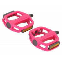 Alloy Platform Pedals 1/2 Inch - Pink
