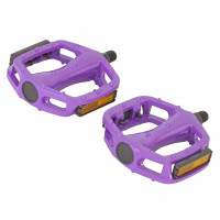 Alloy Platform Pedals 1/2 Inch - Purple