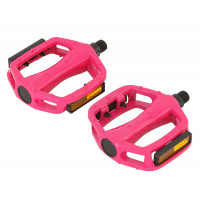 Alloy Platform Pedals 9/16 Inch - Pink