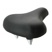 001 Large Beach Cruiser Vinyl Seat - Black