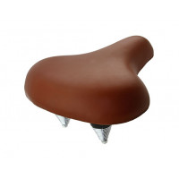 001 Large Beach Cruiser Vinyl Seat - Brown