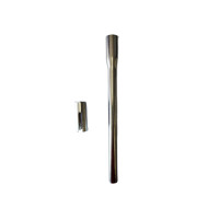 Seatpost for Hexigonal Twisted Frame 16mm w/Standard Top & 22.2mm Adapter - Chrome