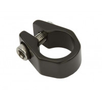 Alloy Seat Post Clamp 25.4mm - Black