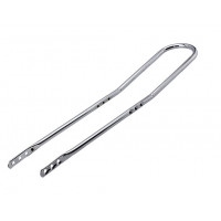 30 Inch High Back Axle Mount Sissy Bar - Chrome