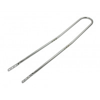 36 Inch High Back Axle Mount Sissy Bar - Chrome