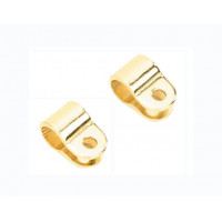 Sissy Bar Clamps - Gold Tone