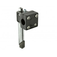 GT Mallet Style BMX Stem 21.1mm - Black/Chrome